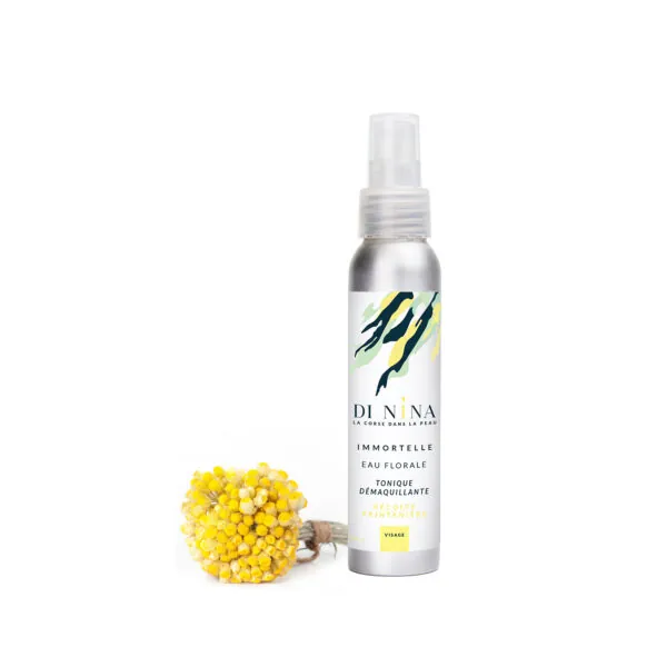 IMMORTELLE    Eau florale  Tonique et démaquillante