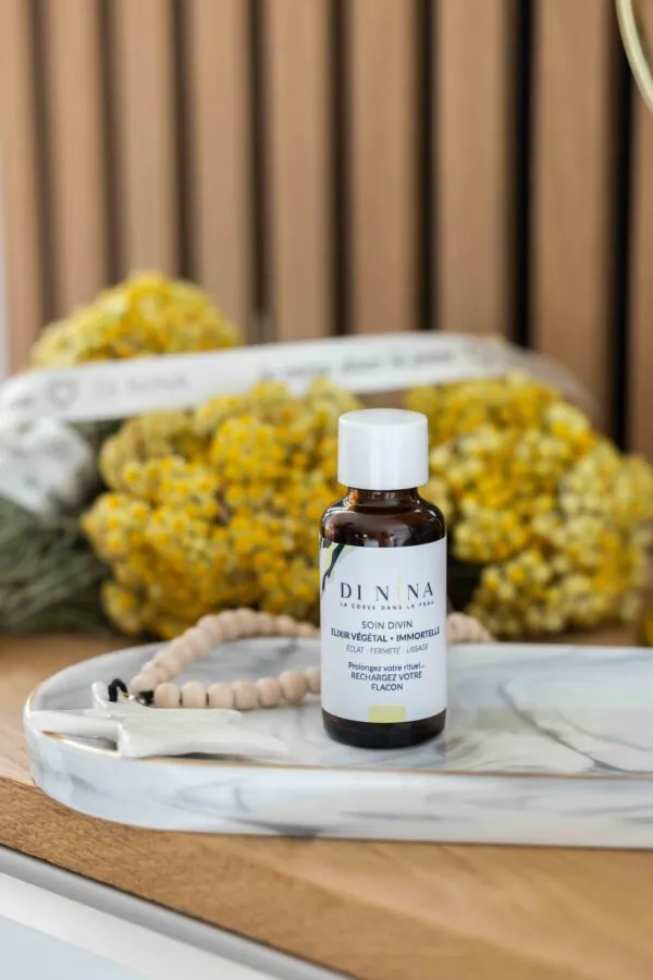 Recharge Double Soin Divin visage Lift Immortelle corse et Botox végétal